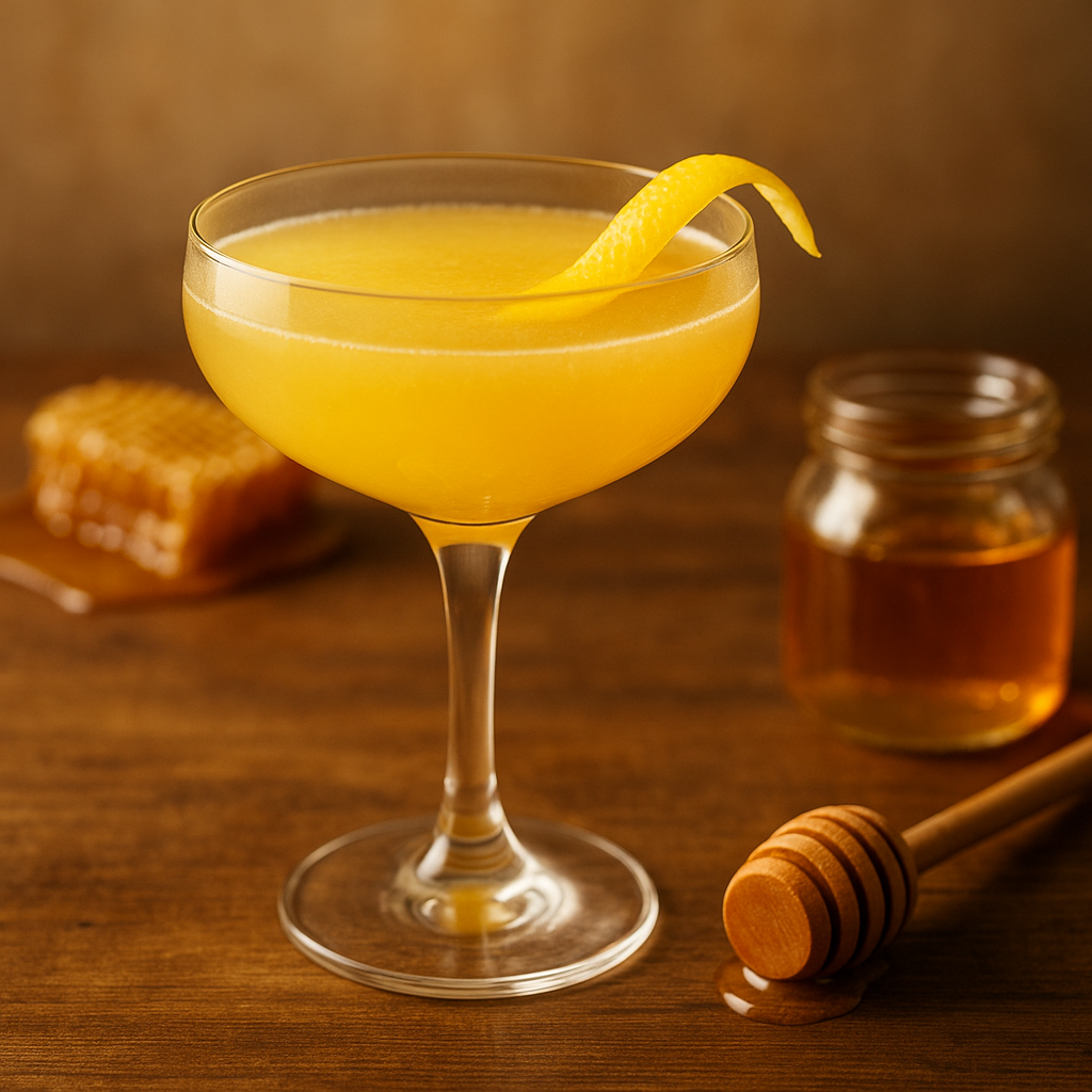 Bee’s Knees cocktail