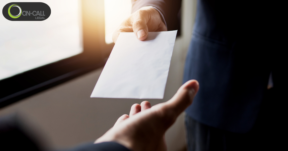 What Does It Mean to Be “Served” Legal Papers?