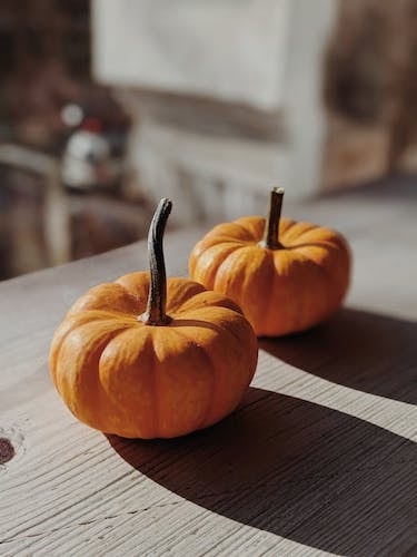 Mini pumpkins all over the house screams Thanksgiving to me, as a local