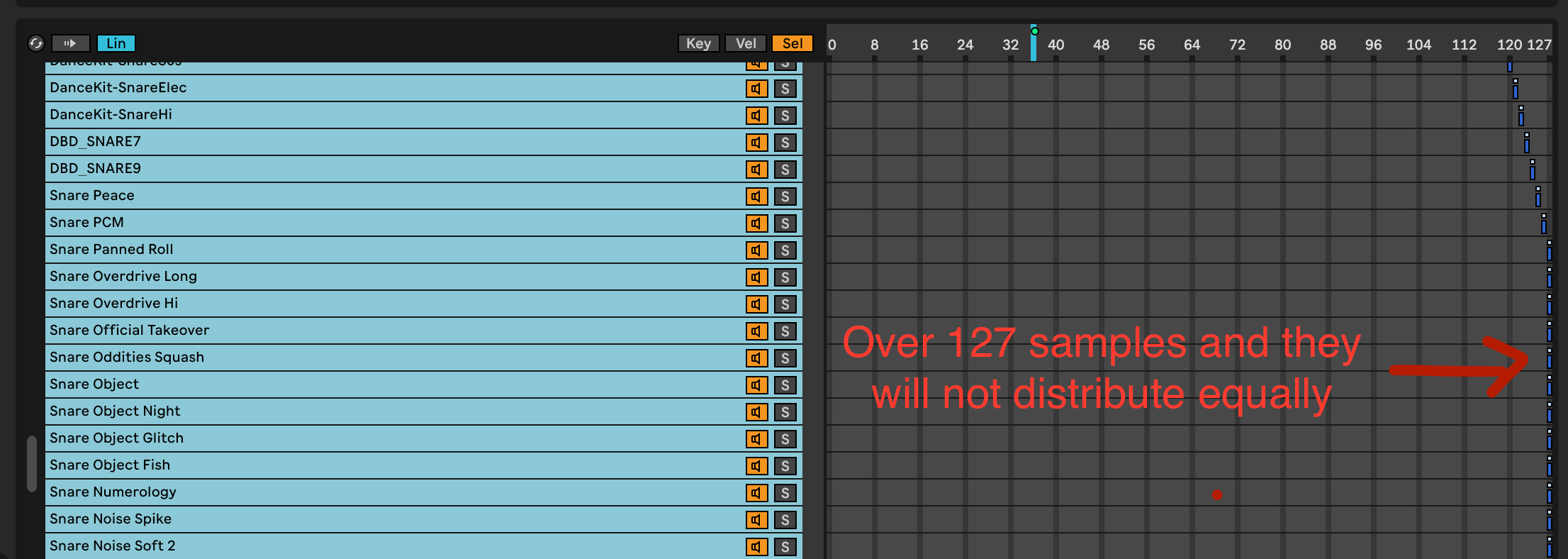 overloaded Sampler instrument