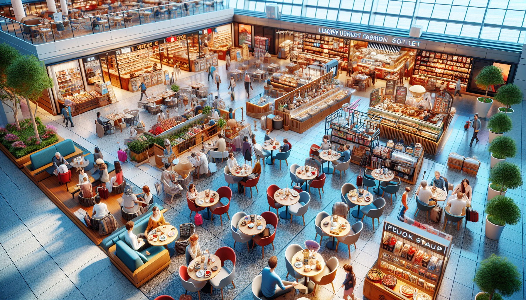 Dining and Shopping Options at JFK Terminal 1