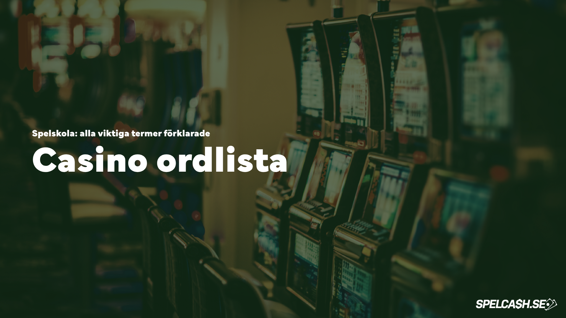 Casino ordlista