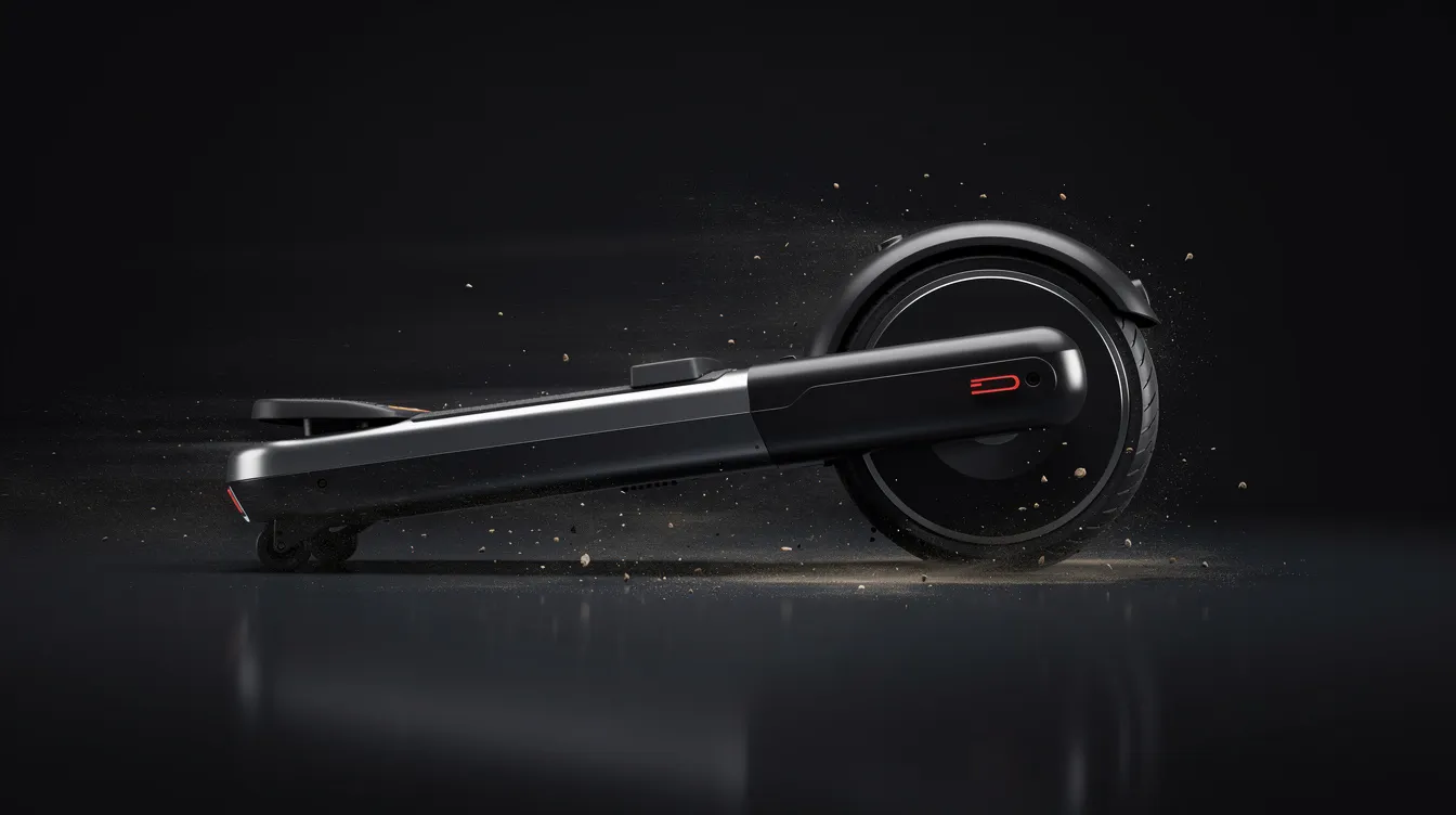 The image features a fitness product dynamically showcased with motion blur effects, set against a dark background, emphasizing its sleek design and advanced features. This visually engaging presentation is ideal for an online store, enhancing the shopping experience for customers browsing an ecommerce store.