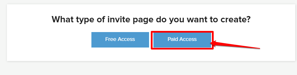 Picture showing the Paid Access button on Launch Pass