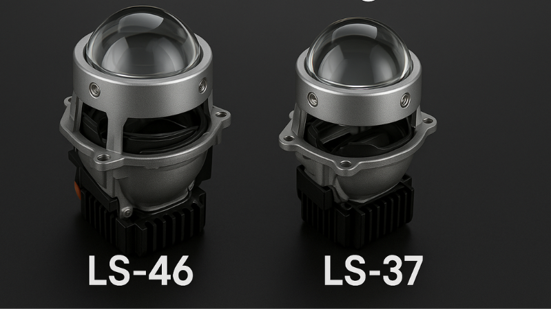 Bi-LED headlights are popular and easy to install