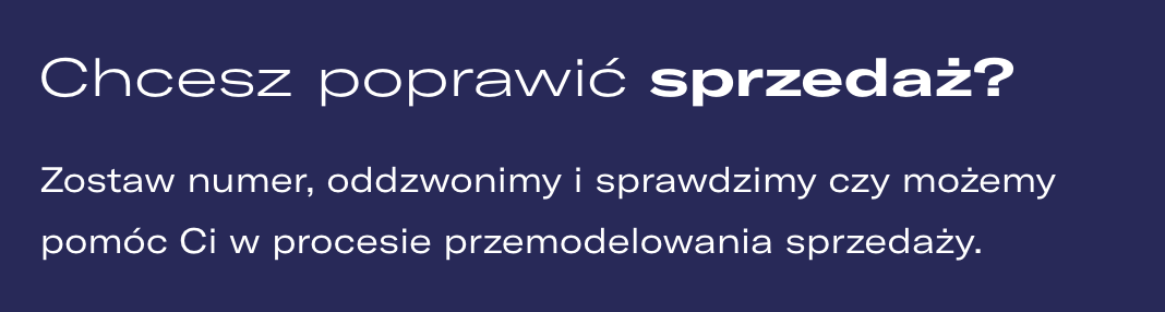 Umieść CTA znajdujące się pod pytaniem - daj prawo do "nie"