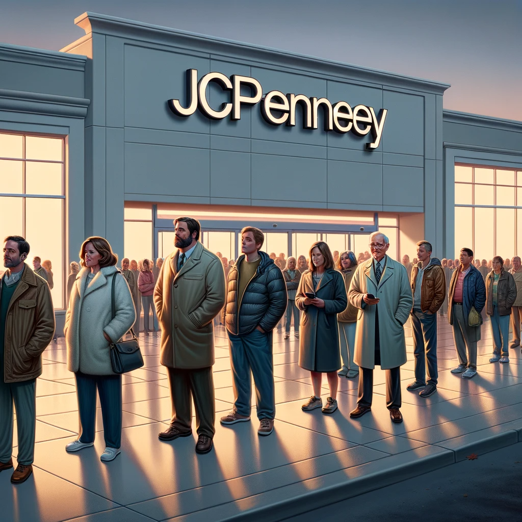 JCPenney Mystery Sale - Early Bird Gets the Worm