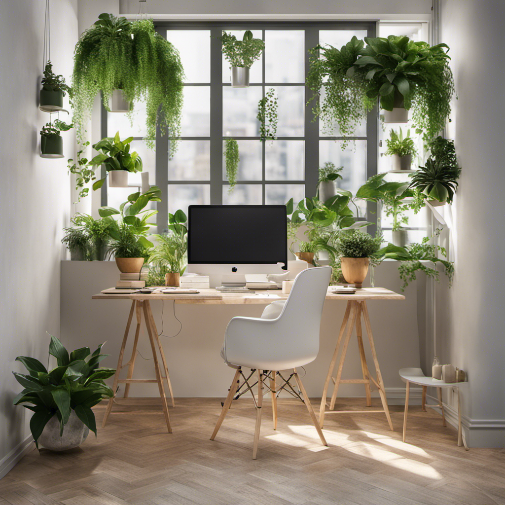 A picture of a variety of houseplants with different shapes and sizes