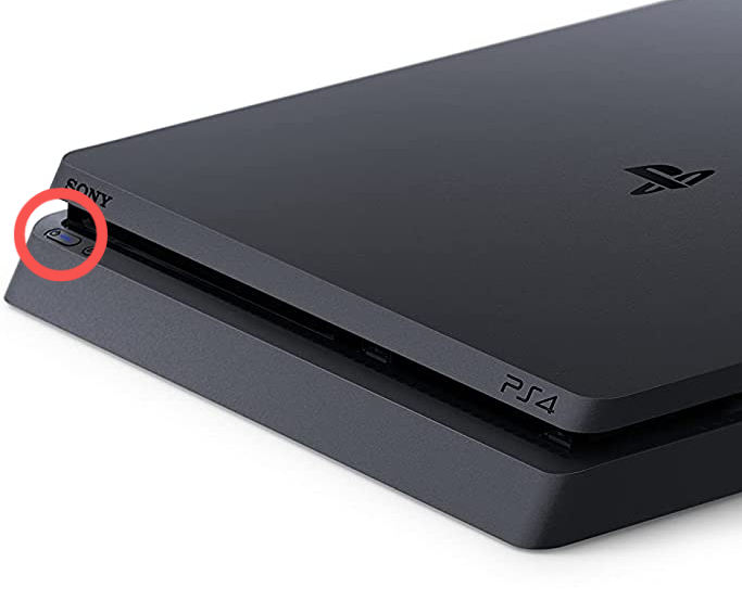Ps4 slim power button to boot in Safe mode