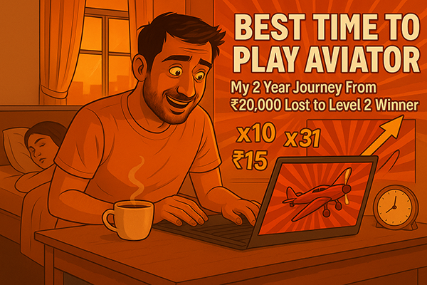 Main image about best time to play Aviator with morning scene in Mumbai apartment
