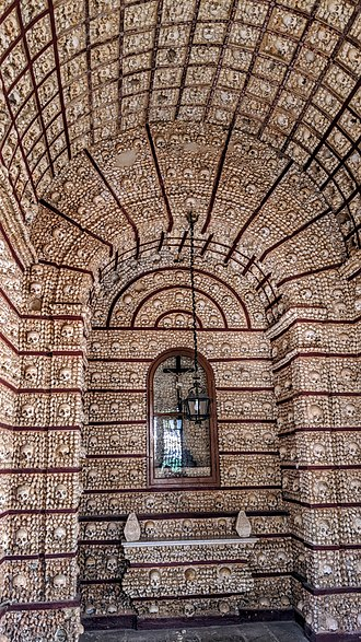 Capela dos ossos in Faro, Portugal