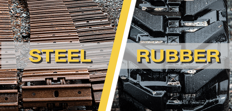 steel vs rubber