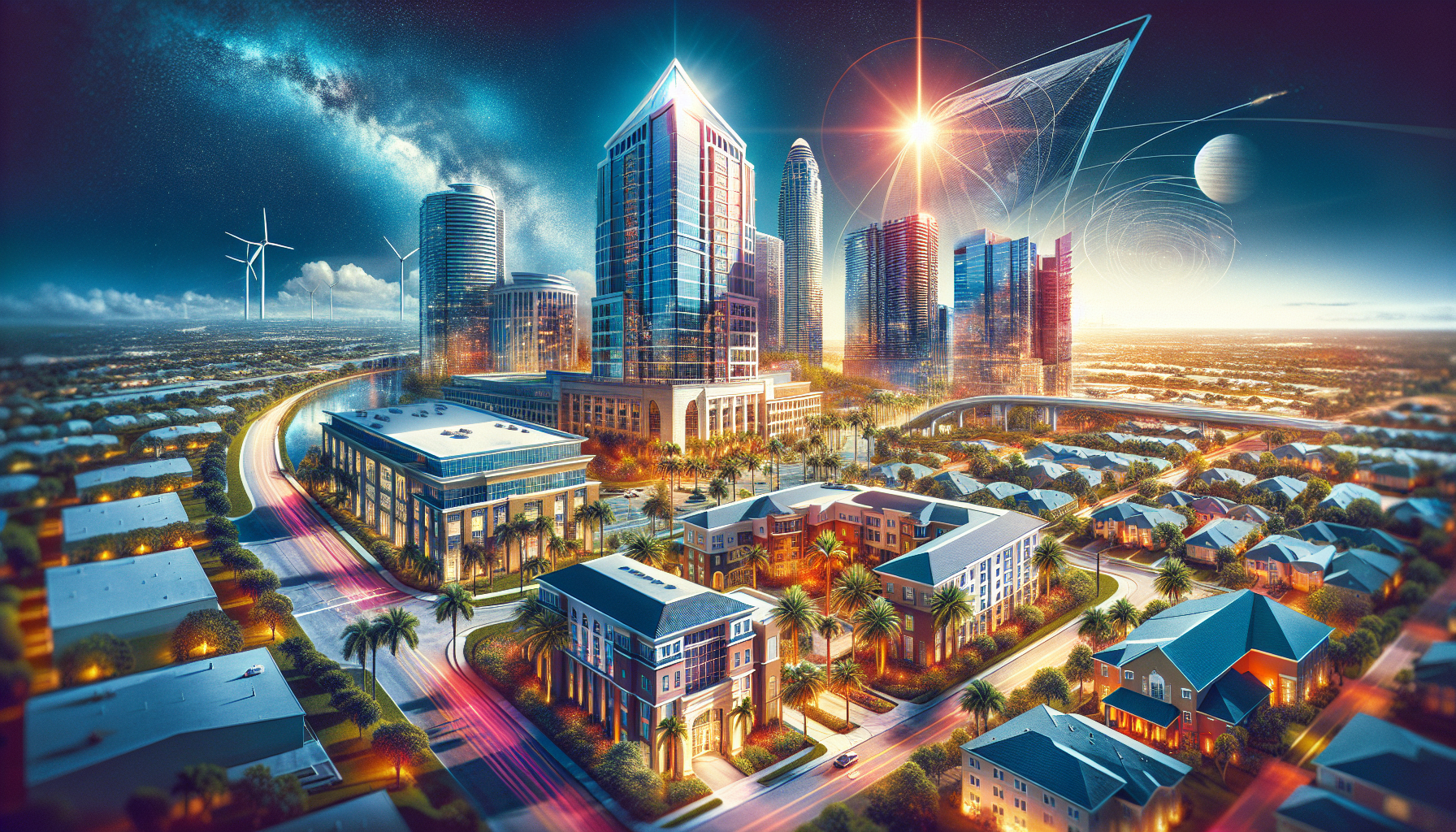 Diverse properties managed by Florida REITs