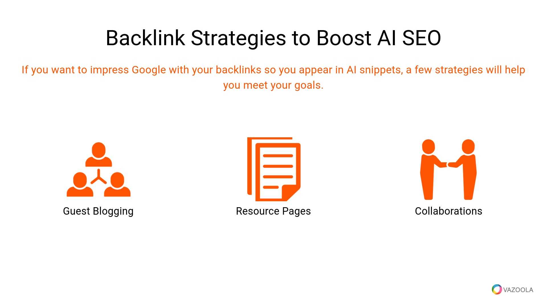 Backlink strategies to boost AI SEO