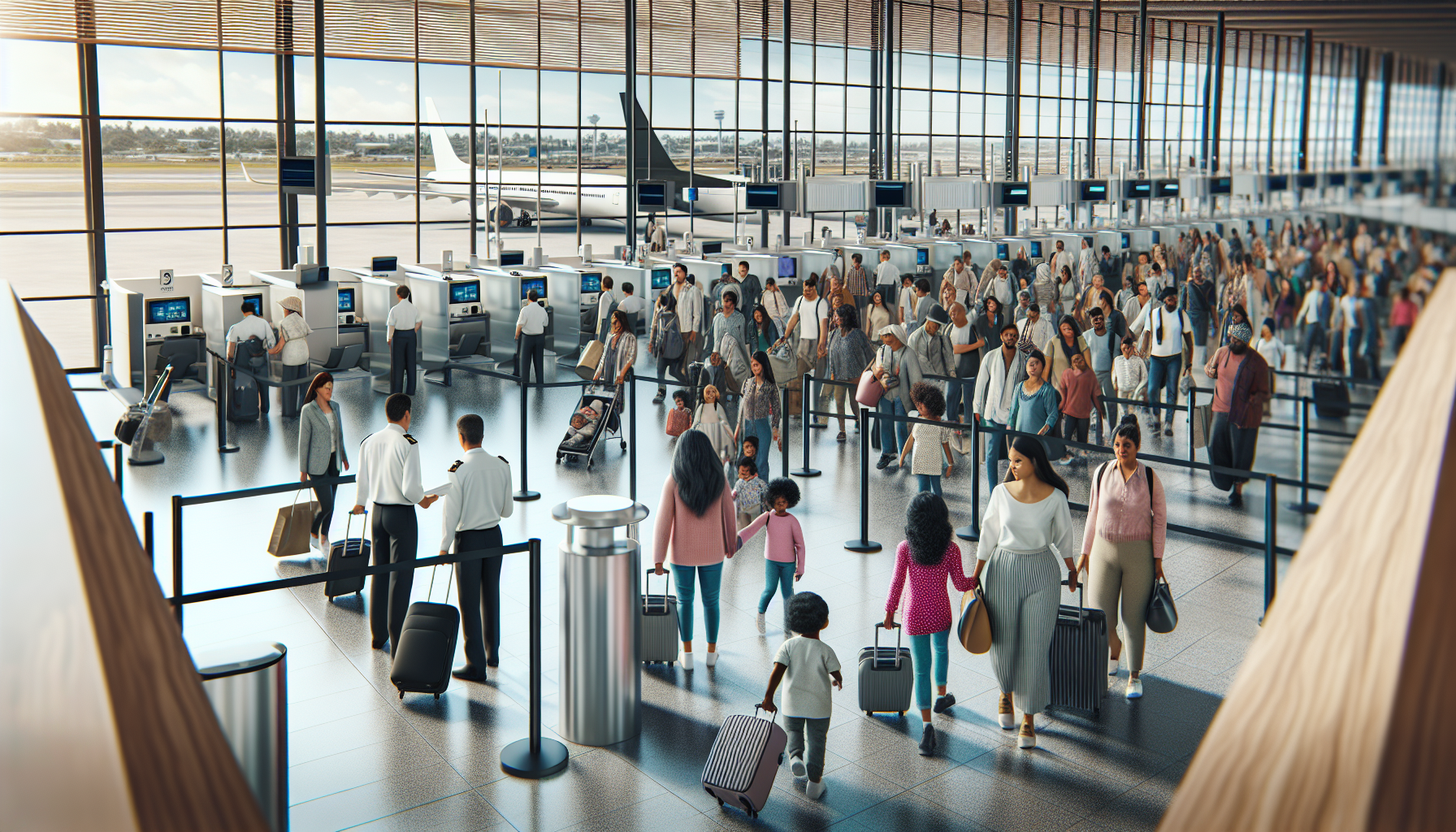 Air Premia's Terminal at Newark Airport