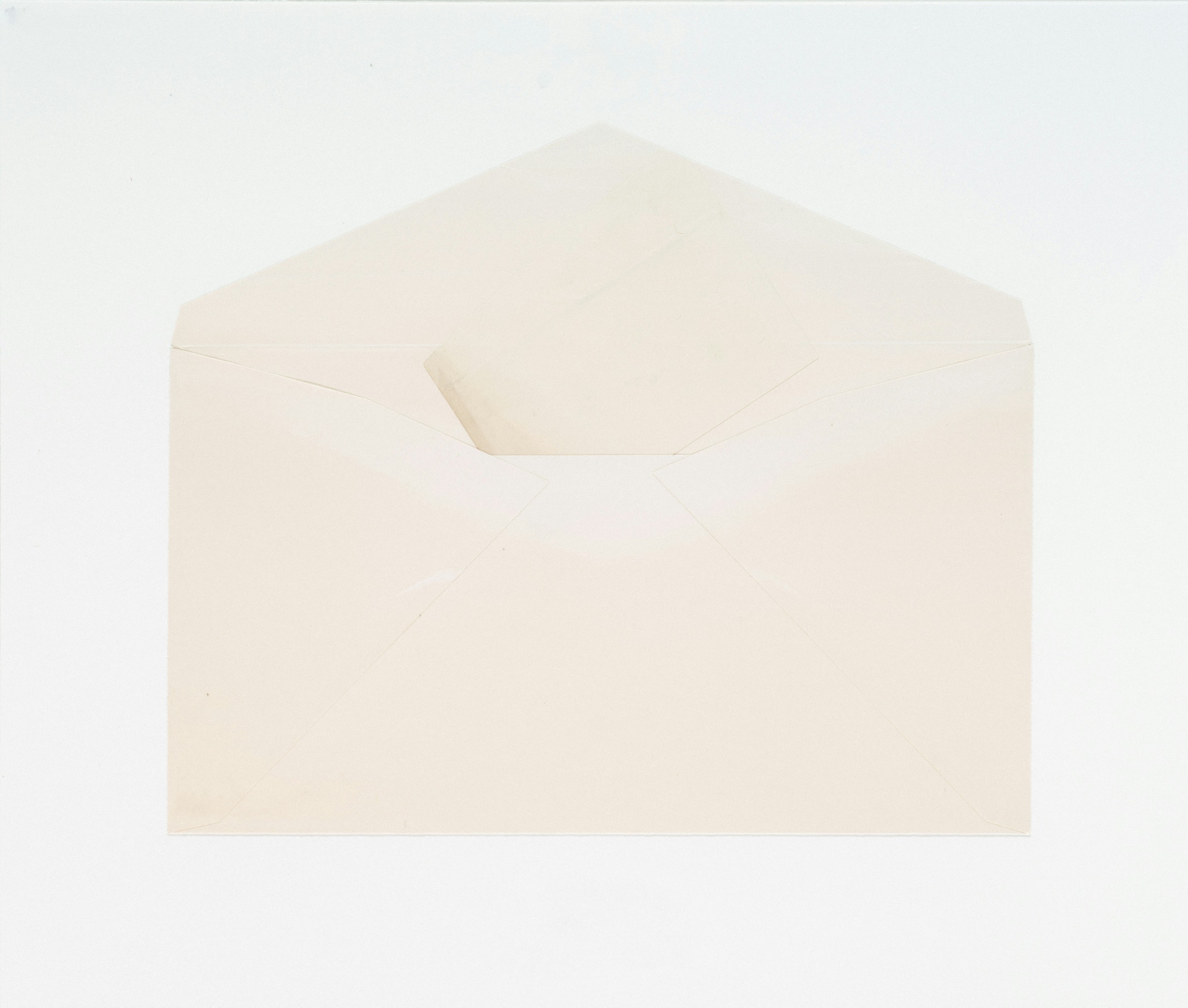 Open envelope used as part of a direct mail campaign by real estate investor. 