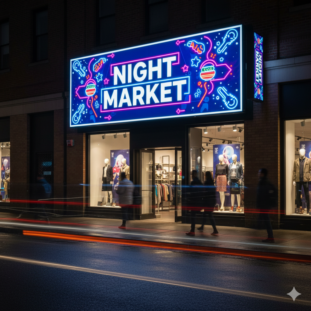 illuminate with lightbox signs