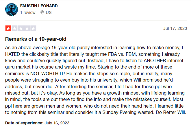 Ecom Degree University review