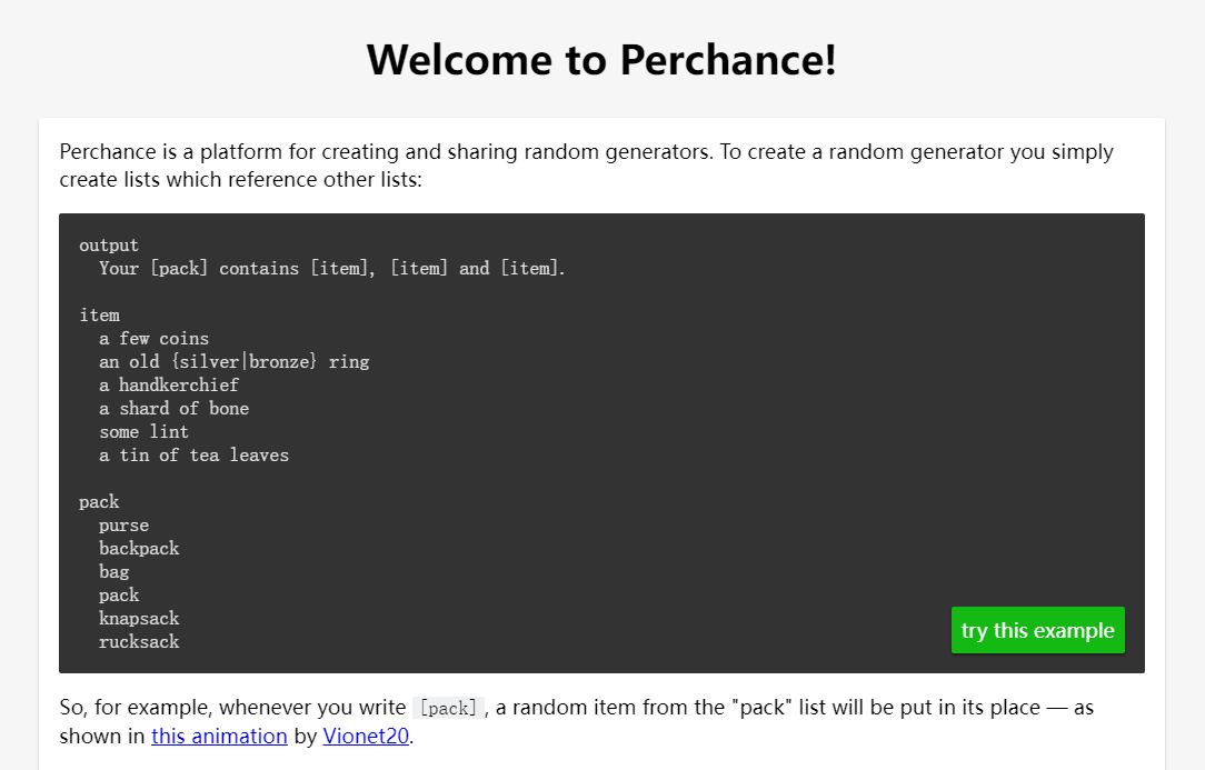 Perchance AI NSFW AI Prompt generator