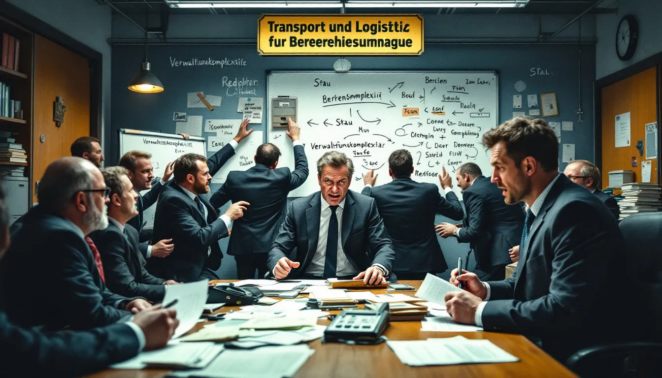 Transport und Logistik für Behördenumzüge in Berlin.