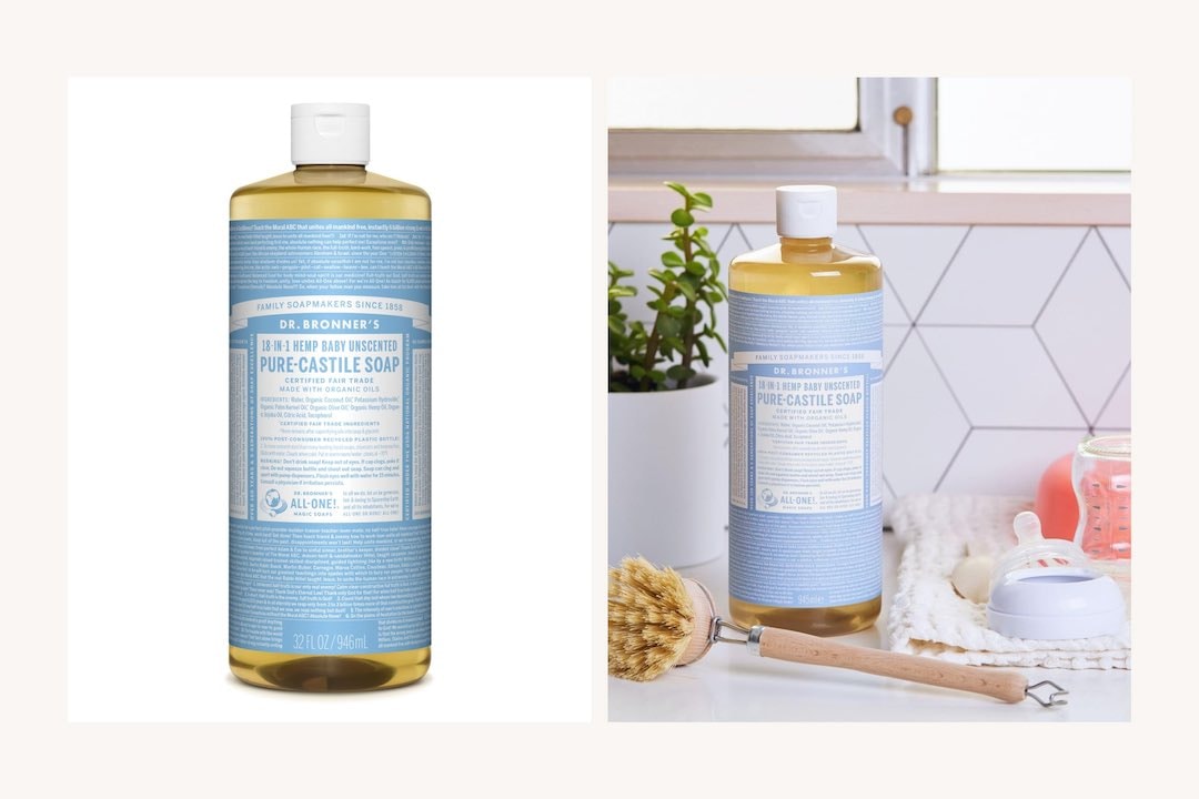 organic dish soap Dr. Bronners