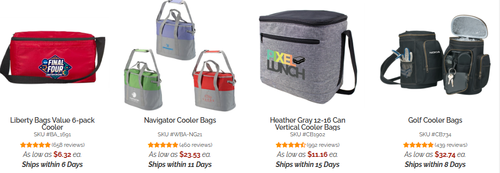 Personalized Cooler Bags 