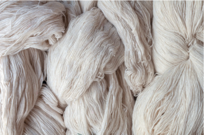 Fabric strings that is made of conventional cotton