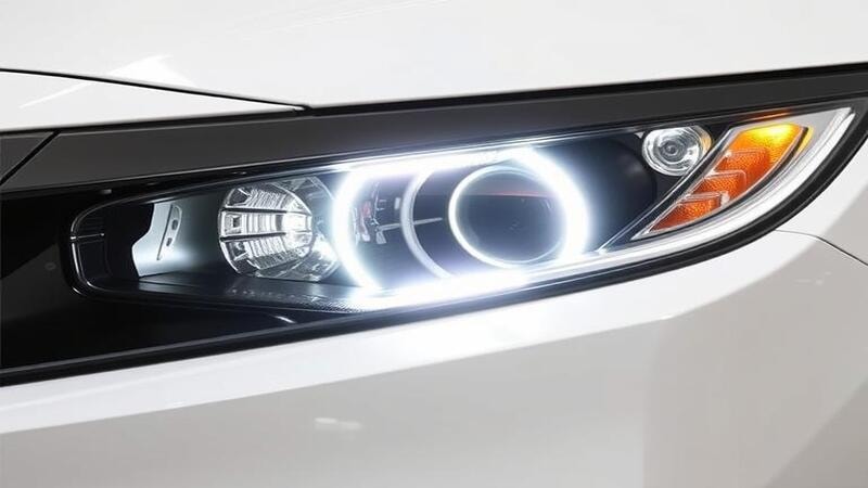 DOT compliant Honda civic headlights.