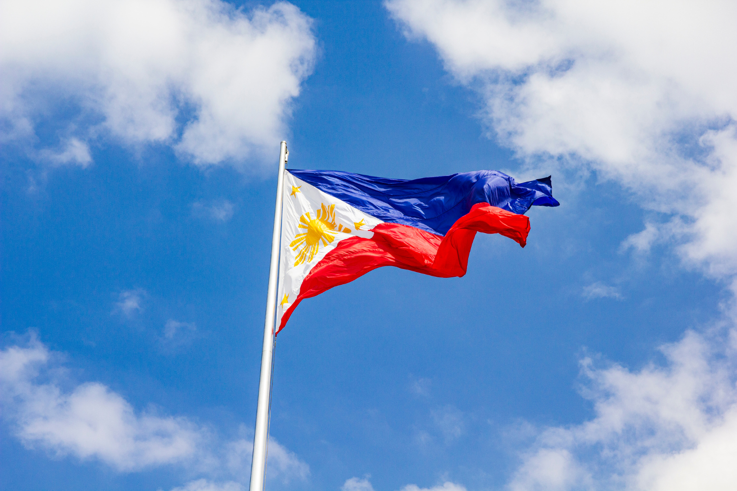 Image of the Philippine Flag.