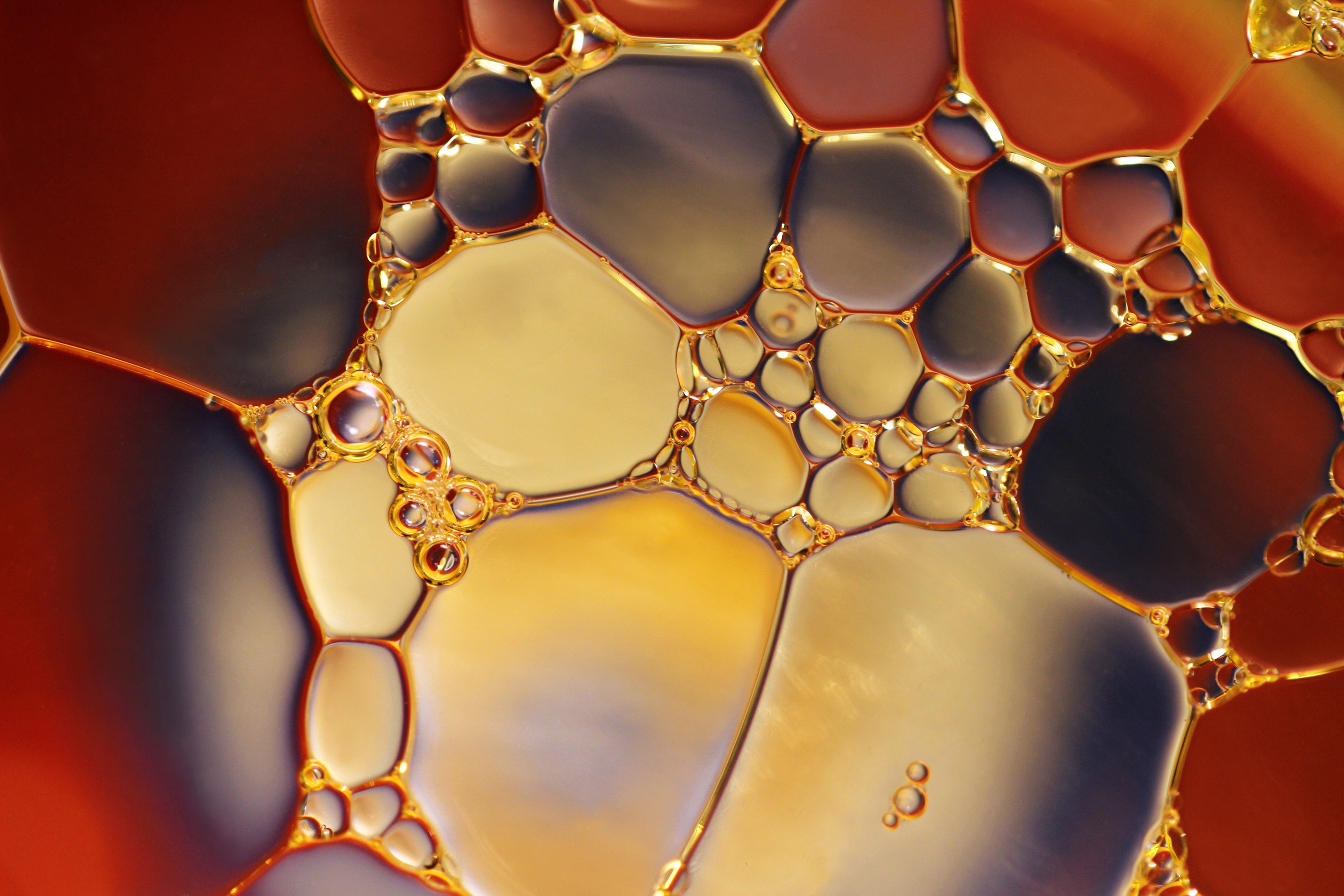 Picture of bubbling oil