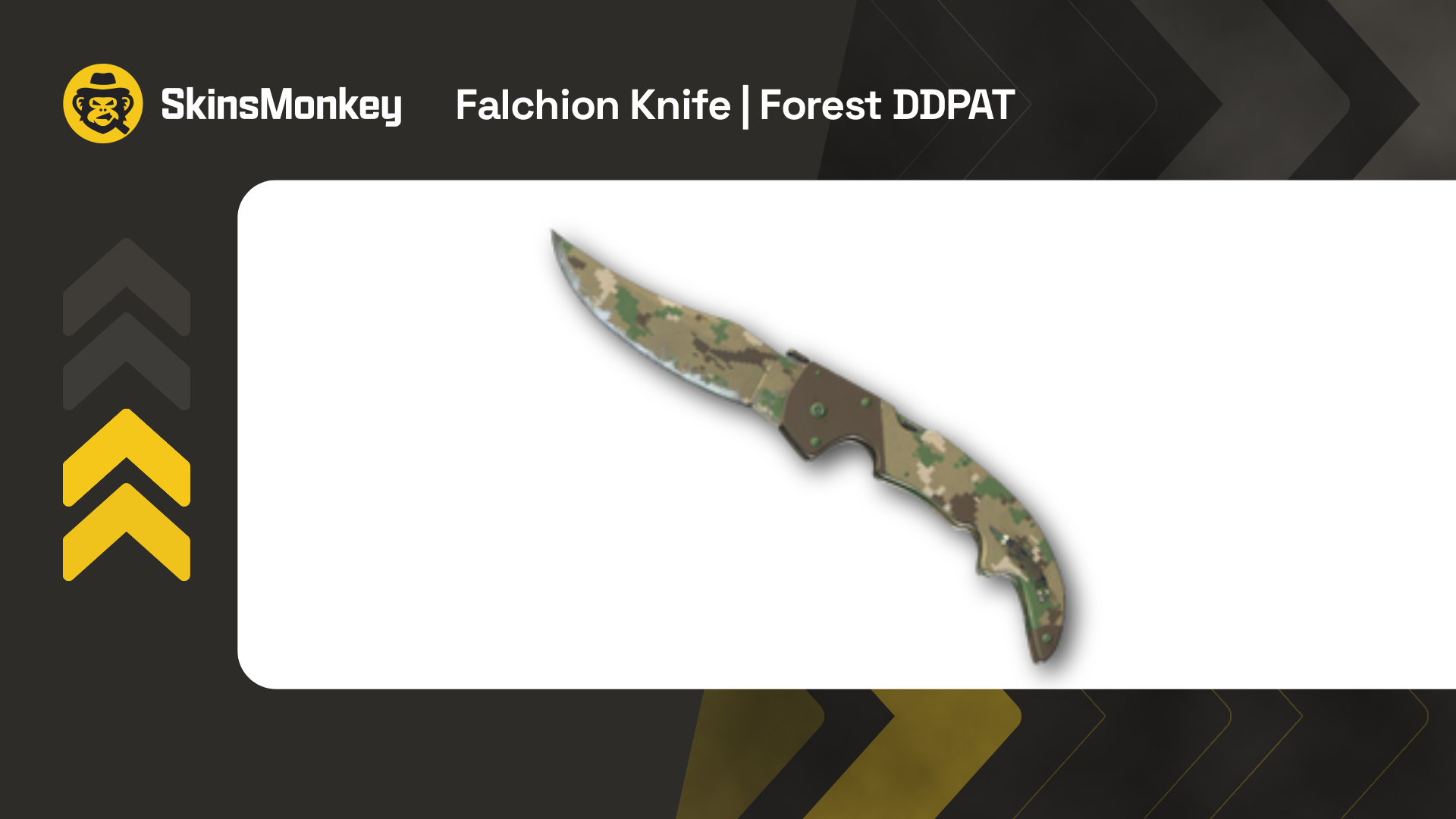 falchion knife forest ddpat