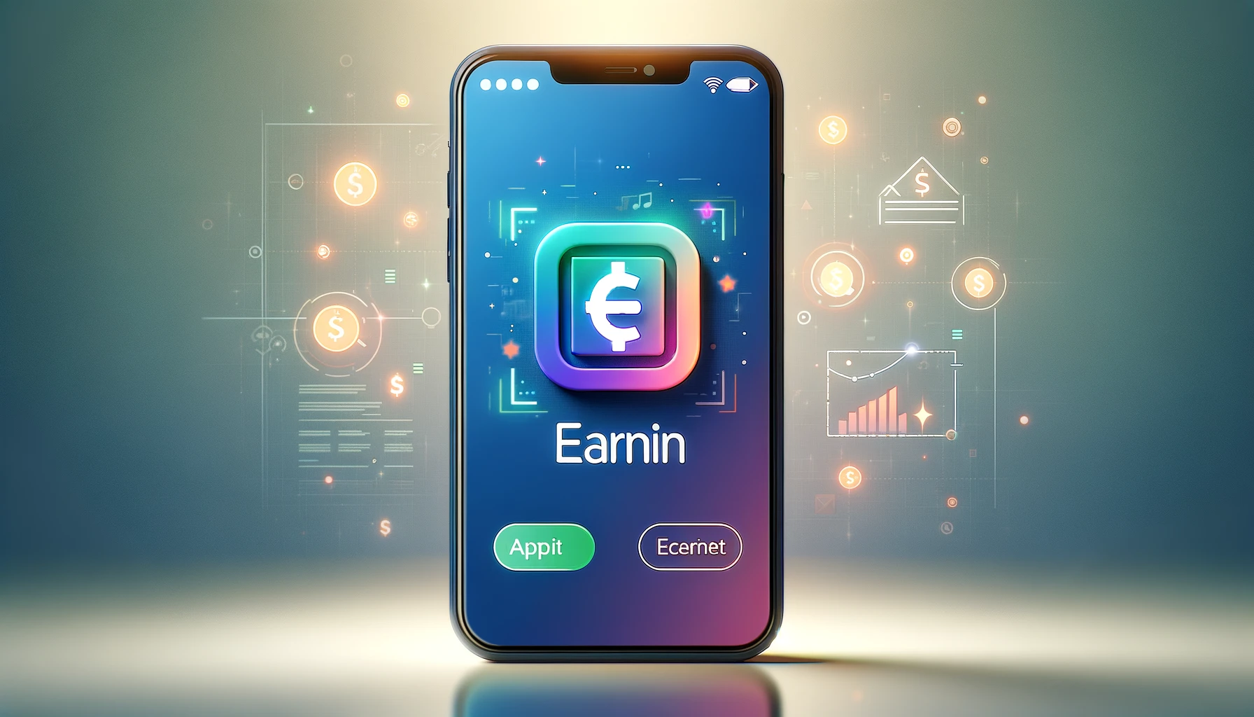 A screenshot of the Earnin app icon, one of the popular apps like Earnin for cash advance services.