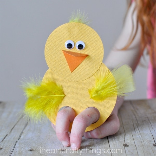 Chick Finger Puppets