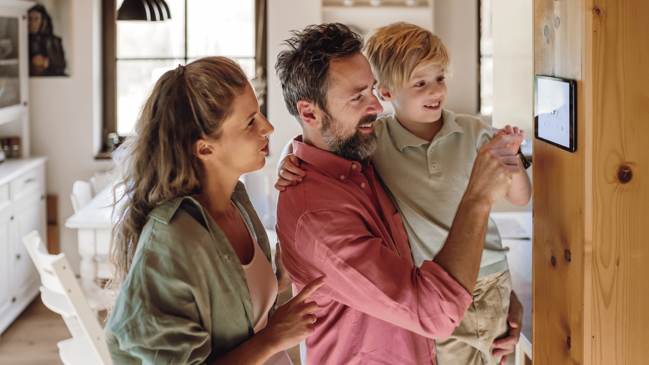Satisfied tenants enjoy the convenience and security of their smart home system