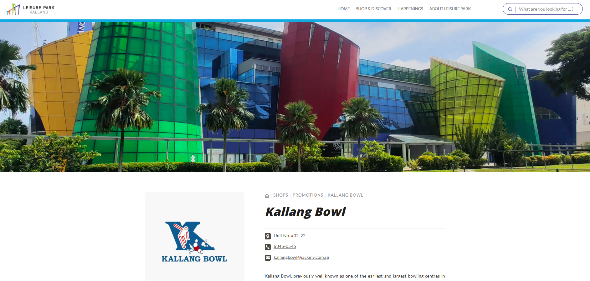 image credit: Leisure Park Kallang