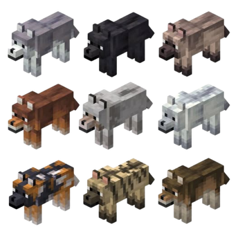Minecraft Dogs