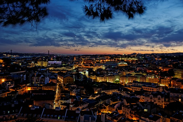 lisbon, portugal, historic center