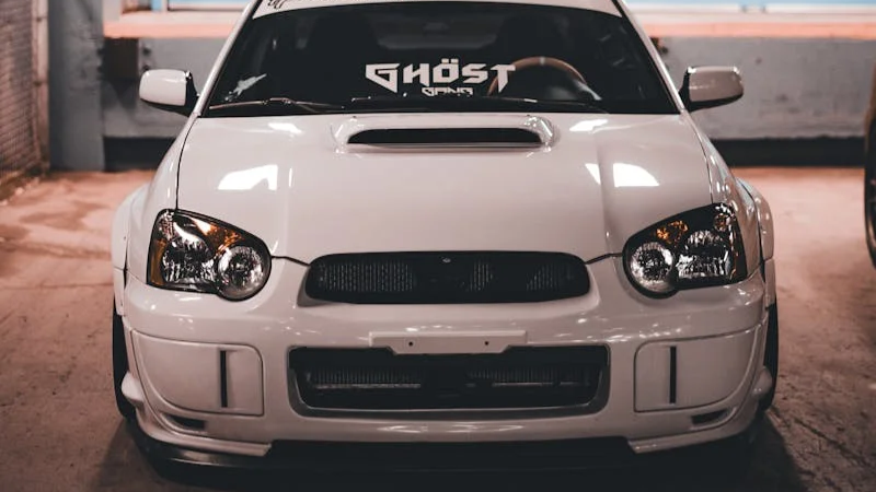 A car with advanced LED beam patterns are good for well lit areas