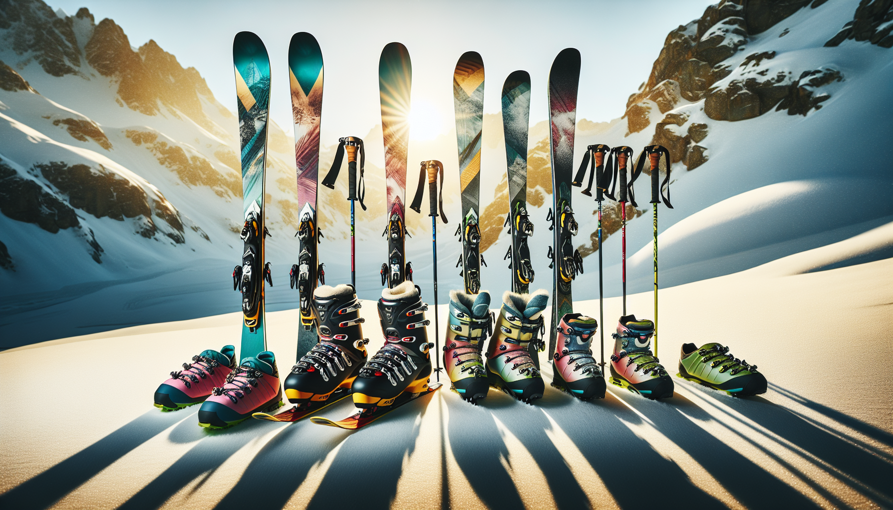 Narty skiturowe i akcesoria