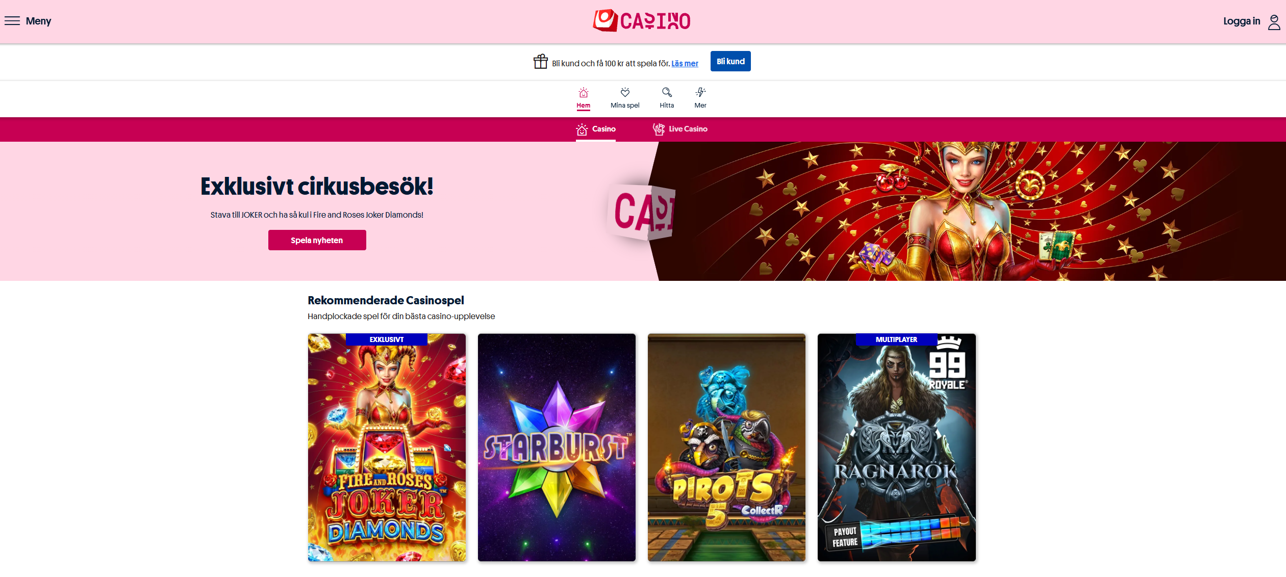 Svenska Spel Casino 