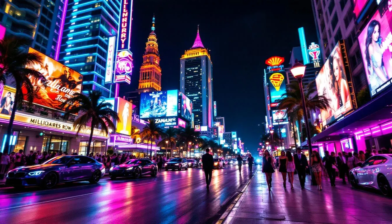 Prime location of Millionaires Row with nearby attractions.