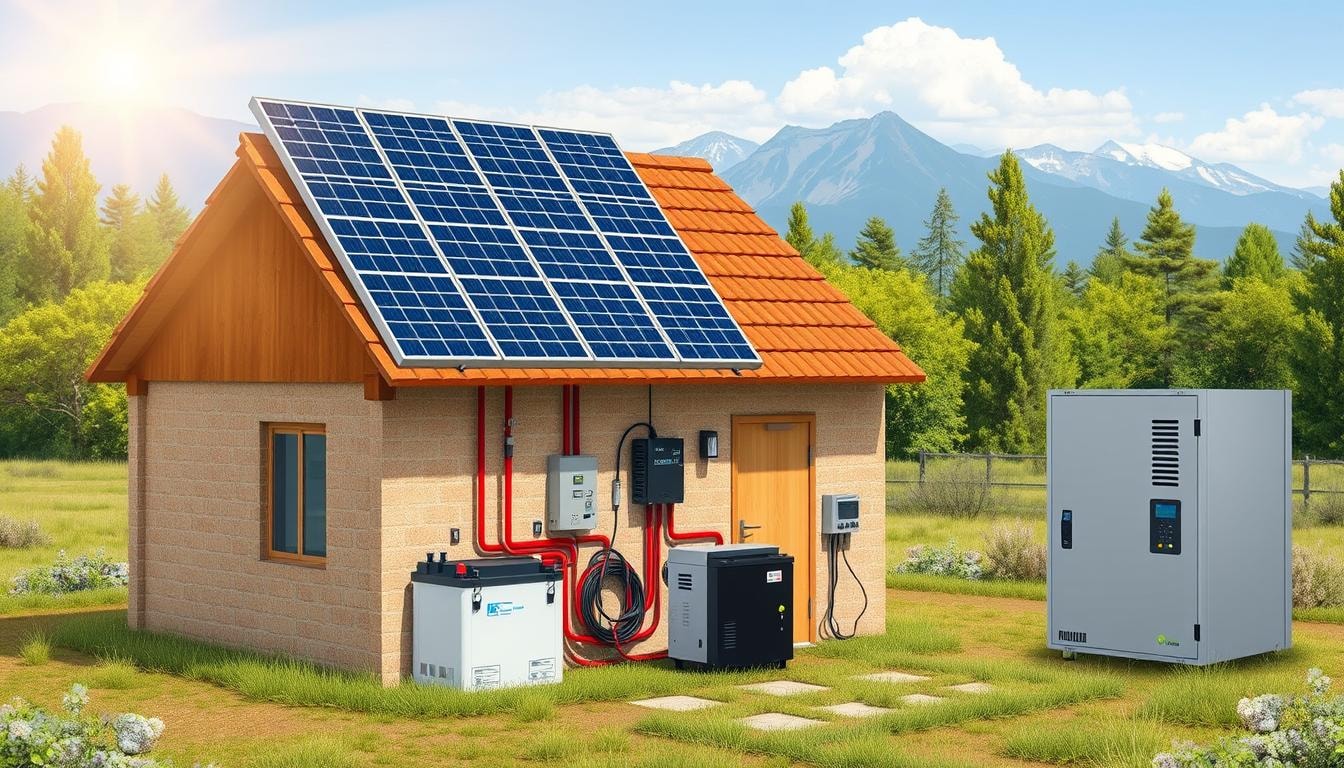 off grid solar components