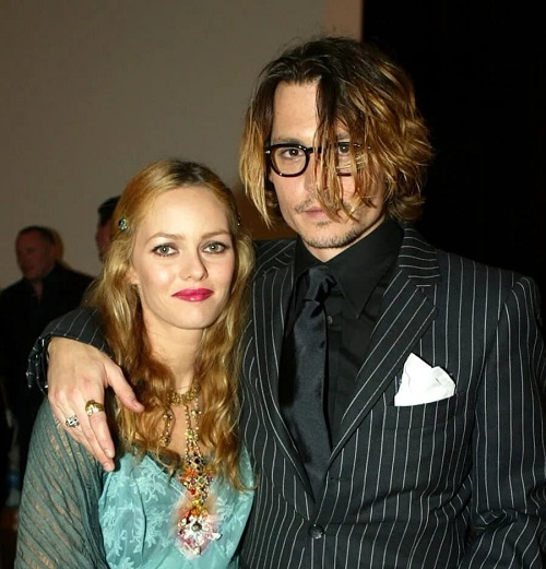 Johhny Depp and Vanessa Paradis
