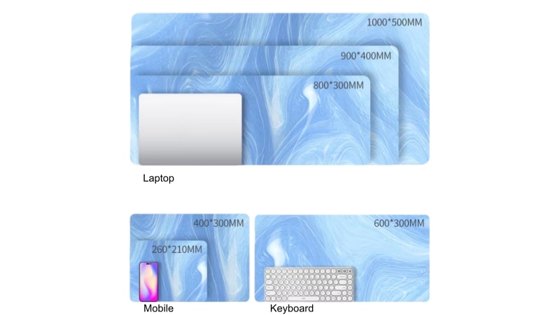 Custom Mouse Pad Sizes