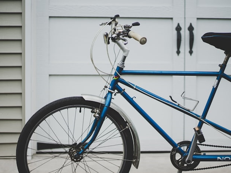 Bike azul - Pexels