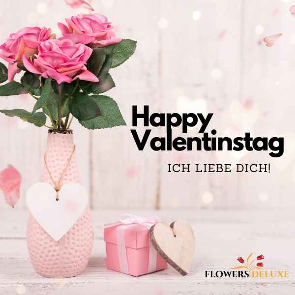 Happy Valentinstag - ich Liebe dich Version 3