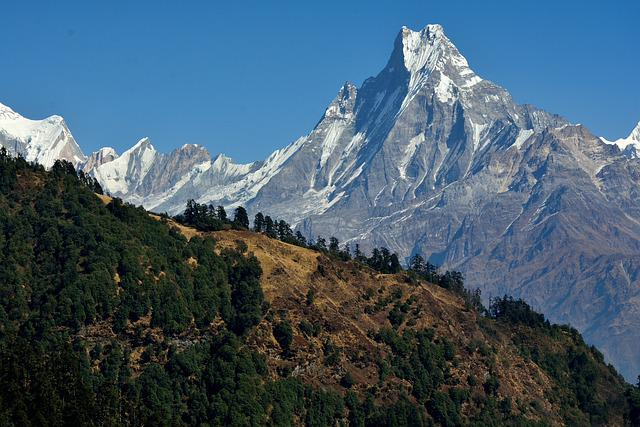 mountains, summit, landscape