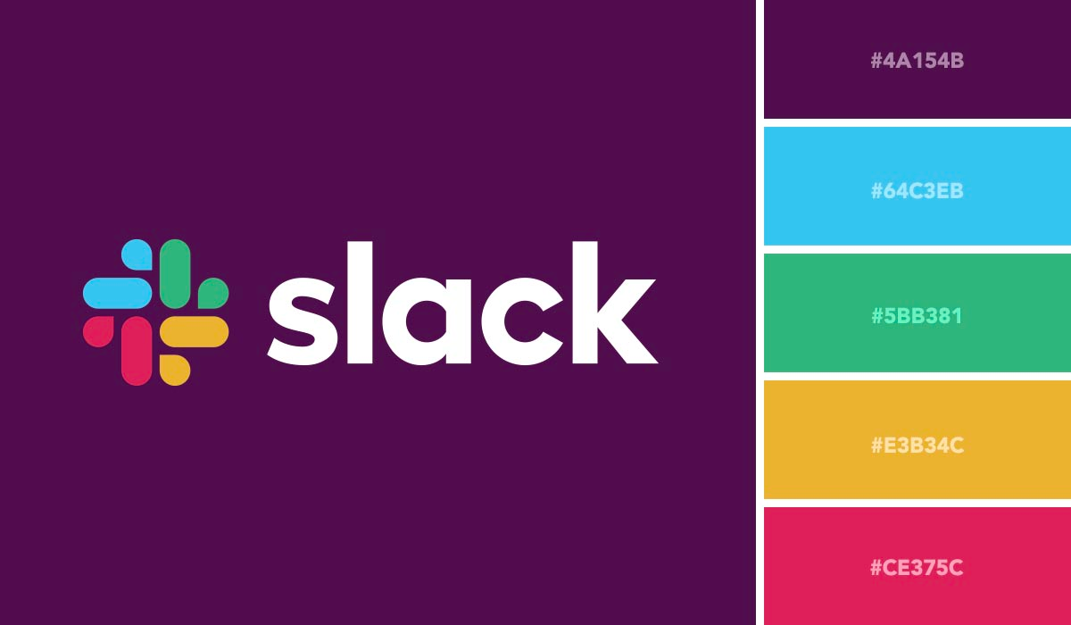 Slack is a multi channel text based communication app, they have a very colorful palette and they apply it very efficiently. 