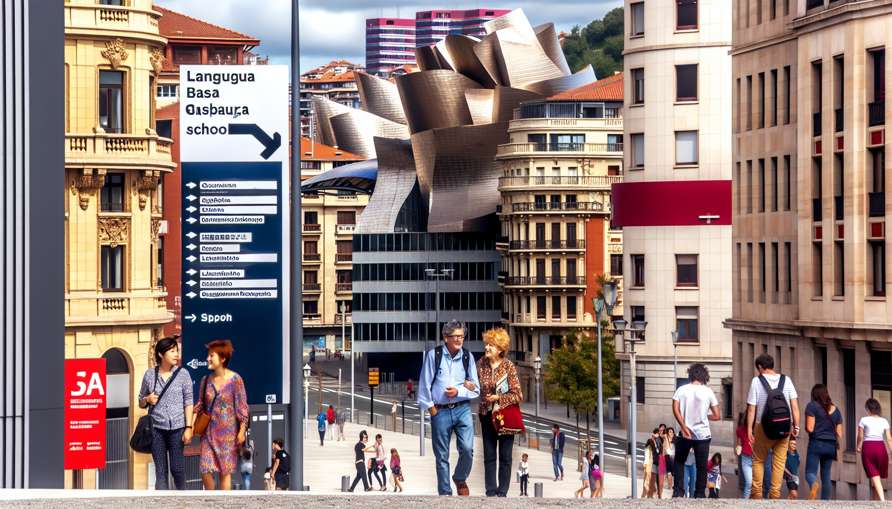 Unique culture, architecture, and language schools in Bilbao