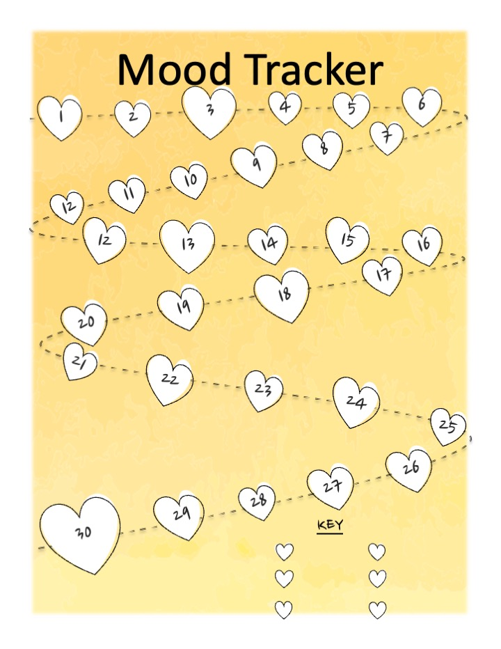 printable mood tracker 